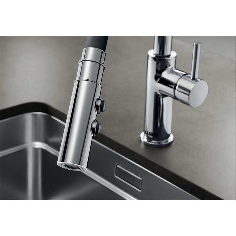 Blanco CATRIS-S Flexo 525791 Pull Out Kitchen Tap with Rubber Hose - Chrome