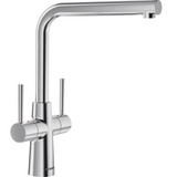 Blanco Lax 526680 Twin Lever Mixer Kitchen Tap - PVD