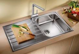 Blanco LIVIT XL 5 S - 450836 - 1.0 Bowl Inset Stainless Steel Sink