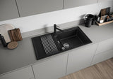 Blanco Adira XL 6 S - 527624 - Silgranit 1.0 Bowl Reversible Inset Sink - Coffee