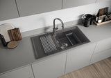 Blanco Adira XL 6 S - 527624 - Silgranit 1.0 Bowl Reversible Inset Sink - Coffee