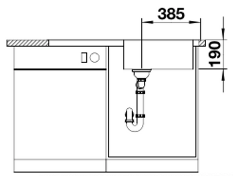 BLANCO DINAS XL 6 S - 236784 - Stainless Steel Inset Sink