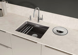 Blanco Etagon 500-U Ceramic - 525149 - Crystal White Gloss PuraPlus Undermount 1.0 Bowl Sink