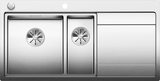 Blanco Divon II 6 S-IF LH - 521661 - 1.5 Bowl Inset Kitchen Sink - Stainless Steel