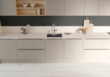 Blanco Etagon 500-U Ceramic - 525149 - Crystal White Gloss PuraPlus Undermount 1.0 Bowl Sink