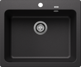 Blanco Naya 6 with Tap Ledge - 519638 - Silgranit 1.0 Bowl Inset Sink - Anthracite