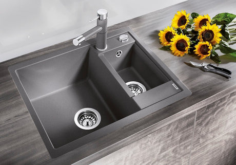 Blanco Metra 6 - 516157 - Silgranit 1.5 Bowl (No Drainer) Reversible Inset Sink - White
