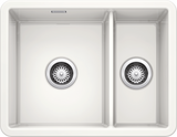 Blanco Villae Ceramic - 525165 - Crystal White Gloss 1.5 Bowl LH Sink