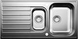 Blanco LIVIT II 6 S - 456449 - 1.5 Bowl Inset Stainless Steel Sink
