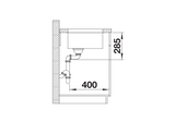 Blanco Solis 340-U - 526115 - Undermount Kitchen Sink - Stainless Steel