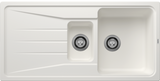 Blanco Sona 6S - 519855 Silgranit 1.5 bowl reversible inset Kitchen Sink - White