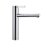 Blanco Linee-S - 517591 - Single Lever Monobloc Kitchen Tap with Pull-out Spray - Chrome