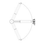 Blanco Linee-S - 517591 - Single Lever Monobloc Kitchen Tap with Pull-out Spray - Chrome