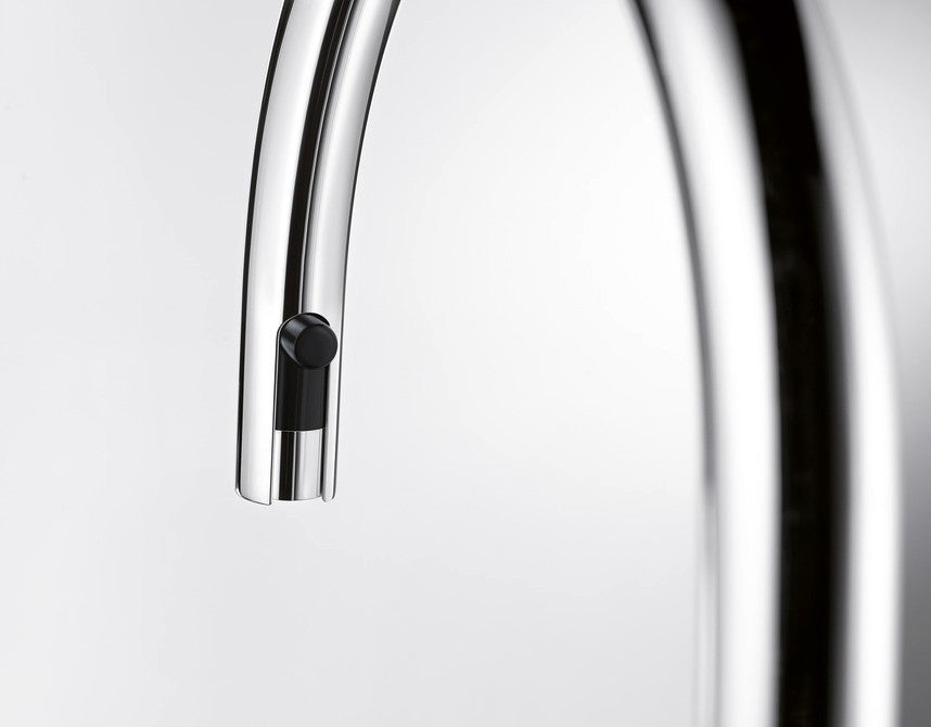 Blanco Carena-S Vario - 521356 - Single Lever Monobloc Kitchen Tap with Pull-out Spray - Chrome