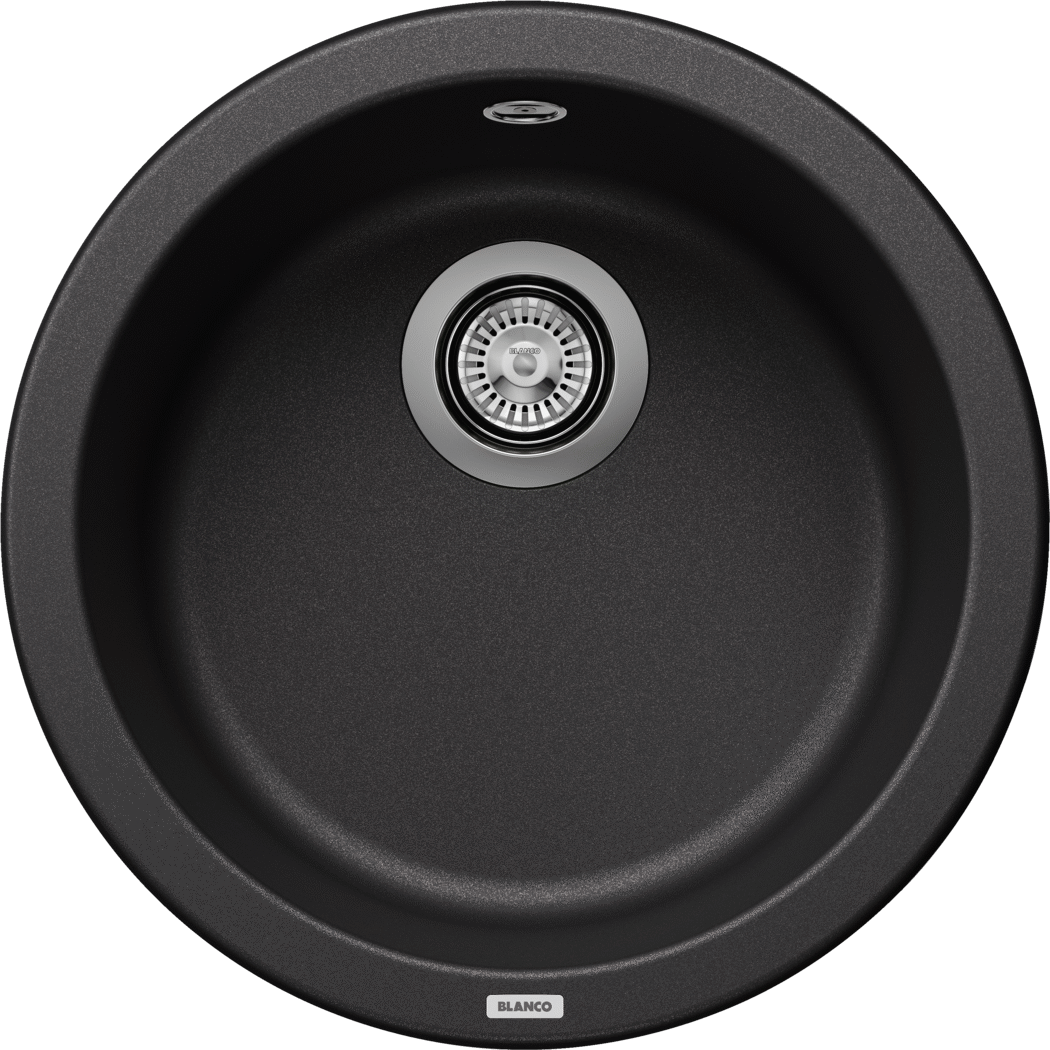 Blanco Rondo - 511629 - Silgranit Round Inset 1.0 Bowl Sink - Anthracite