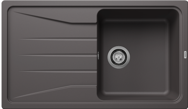 Blanco SONA 5 S 1 - 519672 Bowl Inset Silgranit Reversible Sink - Rock Grey