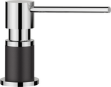 Blanco Lato - 526177 - Kitchen Soap Dispenser - Silgranit Black and Chrome
