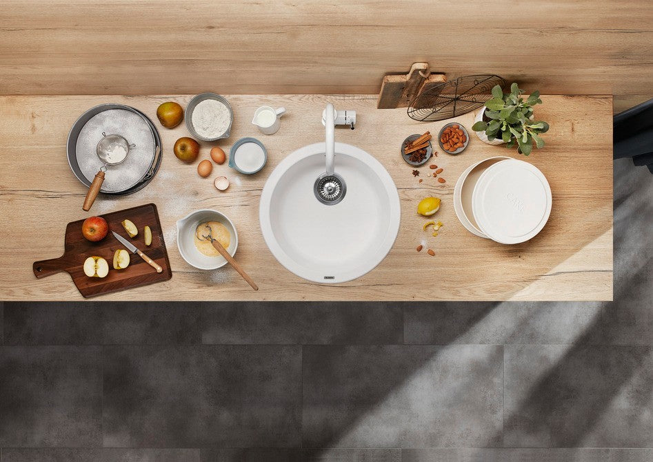 Blanco Rondo - 511629 - Silgranit Round Inset 1.0 Bowl Sink - Anthracite