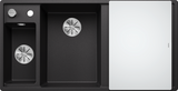Blanco Axia III 6 S Left Hand - 524653 - Silgranit 1.5 Bowl Inset Sink - Anthracite