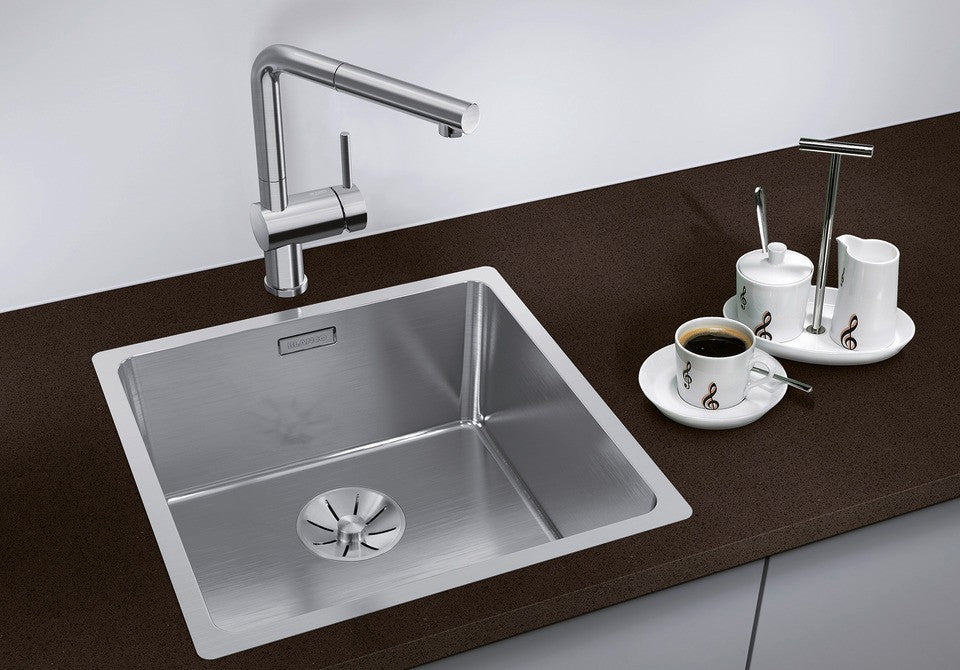 Blanco Andano 400-IF - 522957 - Single Bowl Inset Kitchen Sink - Stainless Steel