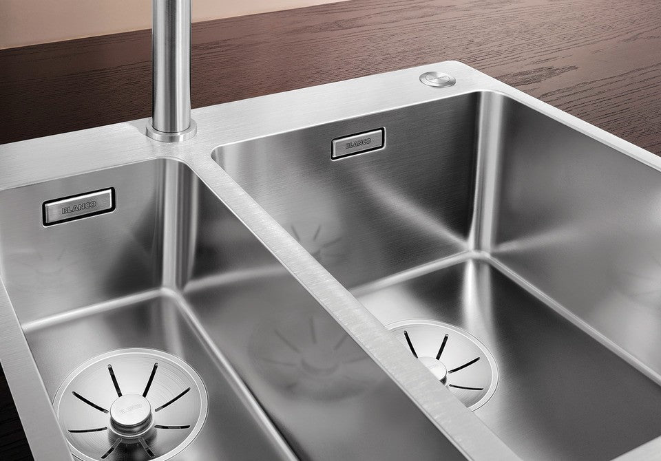 Blanco Andano 340/180-IF/A RH - 525247 - 1.5 Bowl Inset Kitchen Sink - Stainless Steel