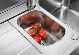 Blanco Classimo 6 S-IF - 525328 - 1.5 Bowl Reversible Inset Kitchen Sink - Stainless Steel