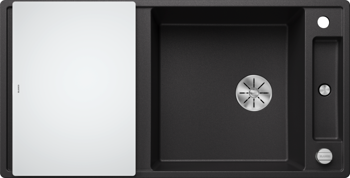 Blanco Axia III XL 6 S Reversible - 523510 - Silgranit 1.0 Bowl Inset Sink - Anthracite
