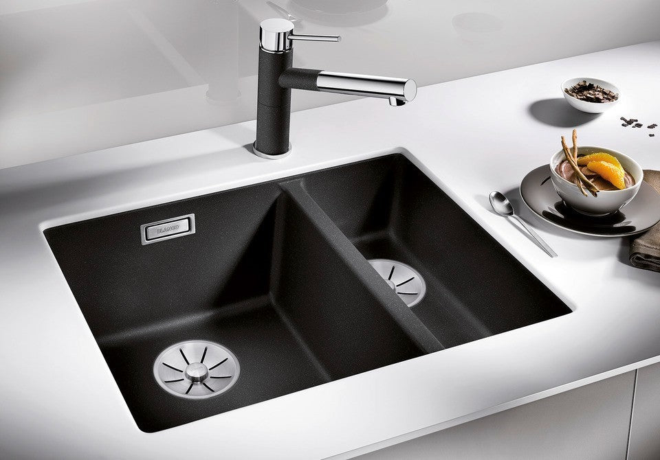 Blanco Subline 340/160-U LH - 523548 - Undermount Sink Silgranit - Anthracite