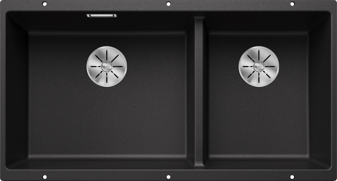 Blanco Subline 480/320-U LH - 523584 - Undermount Sink Silgranit - Anthracite