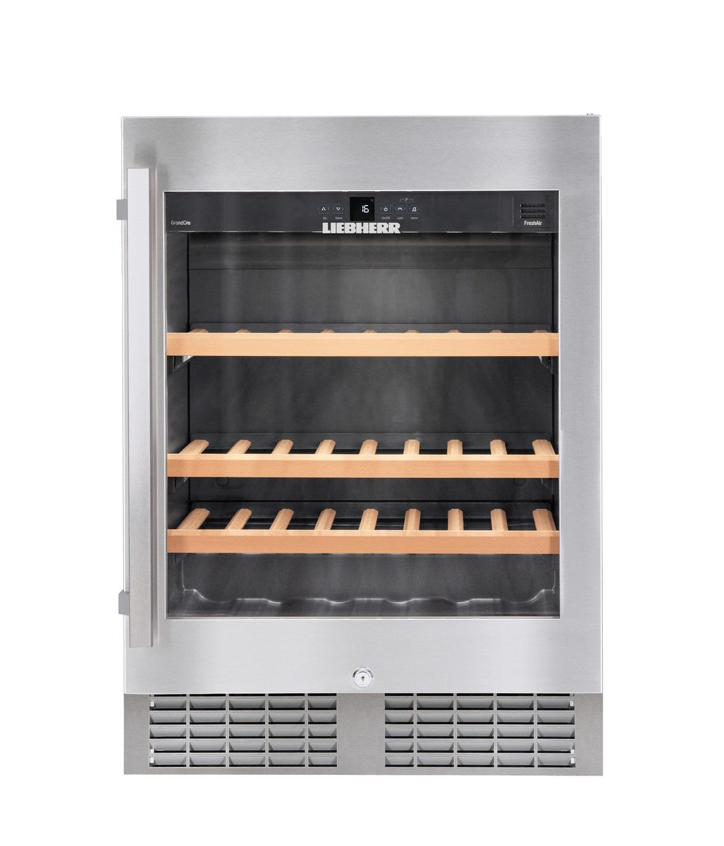 Liebherr GrandCru UWKES1752-1 Stainless Steel Built-In Single Zone Wine Cooler – Sale