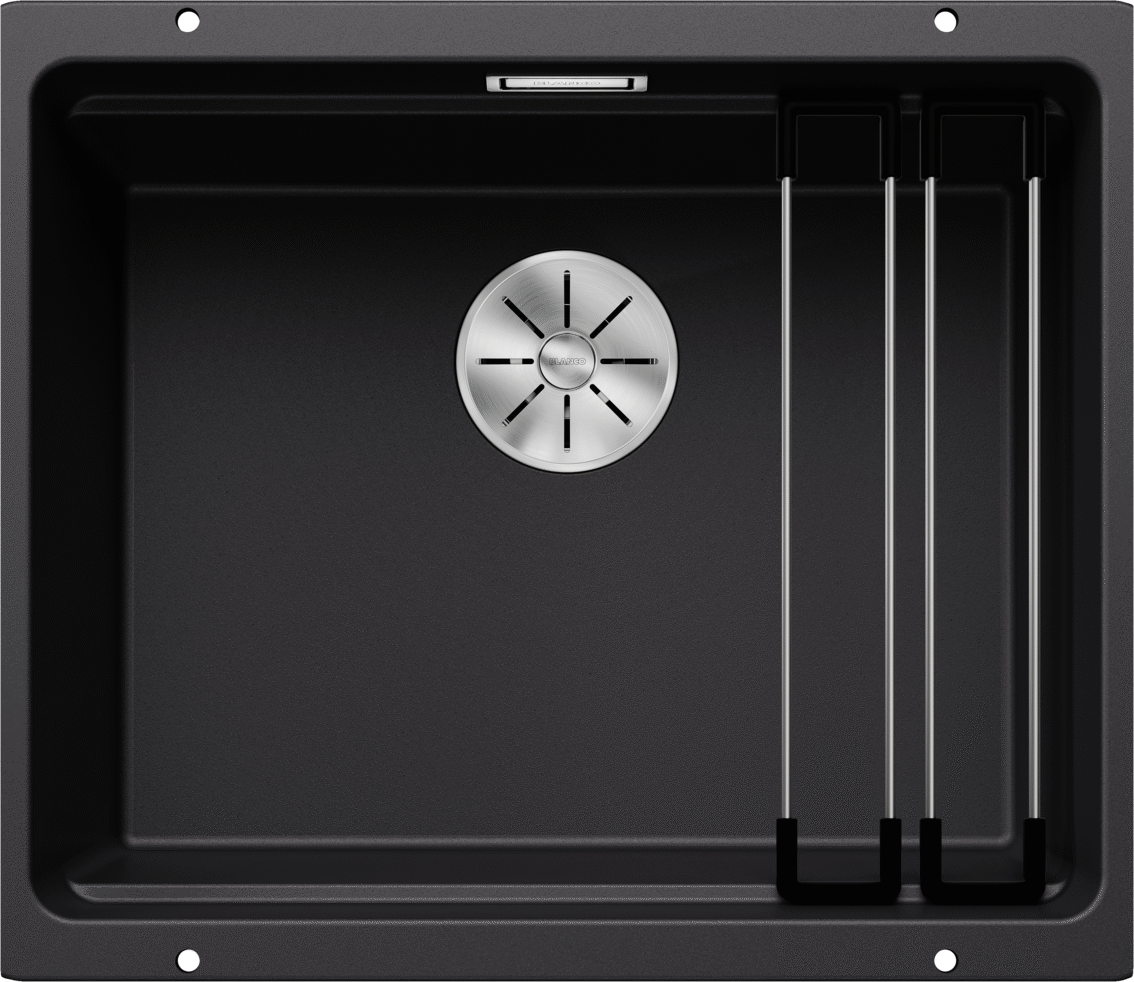Blanco Etagon 525887 500U 1 Bowl Silgranit Undermount Sink - Black