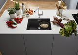 Blanco Etagon 522228 500U 1 Bowl Silgranit Undermount Sink - Rock Grey