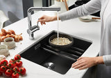 Blanco Etagon 522228 500U 1 Bowl Silgranit Undermount Sink - Rock Grey