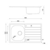 1810 BIU/96/I/REV/431 BILANCIOUNO 965I REV - Stainless Steel