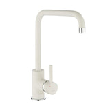 1810 CAS/01/CH/S/GDW - Purquartz Cascata Chrome Square Spout - White