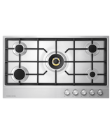 Fisher & Paykel CG905DNGX1 90cm Series 7 5 Burner Gas Hob Natural Gas - Stainless Steel