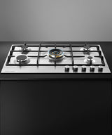 Fisher & Paykel CG905DNGX1 90cm Series 7 5 Burner Gas Hob Natural Gas - Stainless Steel