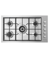 Fisher & Paykel CG905DWNGFCX3 90cm Series 9 5 Burner Gas Hob Natural Gas - Stainless Steel