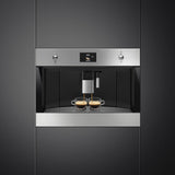 Smeg CMS4303X Classic Automatic 45 cm compact built-in espresso coffee machine Stainless steel - Lux Appliances 