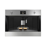 Smeg CMS4303X Classic Automatic 45 cm compact built-in espresso coffee machine Stainless steel - Lux Appliances 