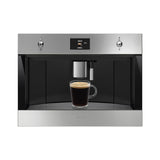 Smeg CMS4303X Classic Automatic 45 cm compact built-in espresso coffee machine Stainless steel - Lux Appliances 