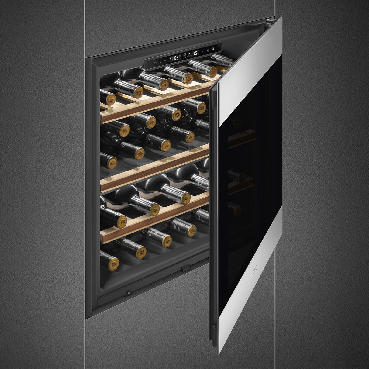 Smeg Classic CVI329X3 Built-In Wine Cooler - Stainless Steel