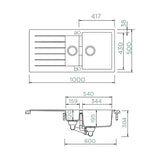 1810 / Schock - SIGNUS D-150 SCH-SIGD150APOL/2565 - Polaris