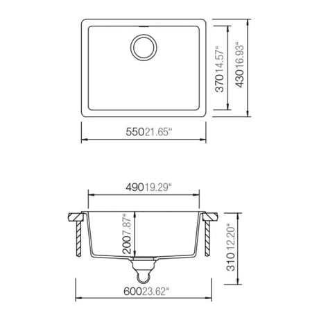 1810 / Schock - QUADRO N-100 SCH-QUAN100UGCR/4043 - Croma