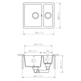 1810 / Schock - QUADRO N-150Y SCH-QUAN150UGNE/4061 - Nero
