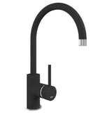 1810 COU/01/CH/S/GNE - Courbe Curved Spout  - Black