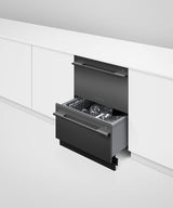 Fisher & Paykel DD60DDFHB9 Series 9 Contemporary Double DishDrawer™ Dishwasher - Black Stainless Steel