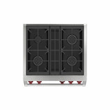 Wolf DF30450/S/P  Dual Fuel Range - 4 Burner