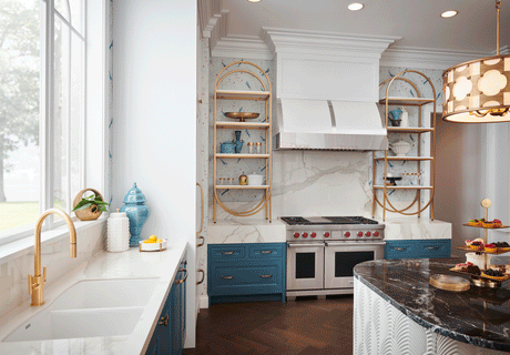 Wolf DF48450CG/S/P Dual Fuel Range - 4 Burners - Infrared Charbroiler & Infrared Griddle