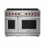 Wolf DF48850/S/P 48" Dual Fuel Range - 8 Burners